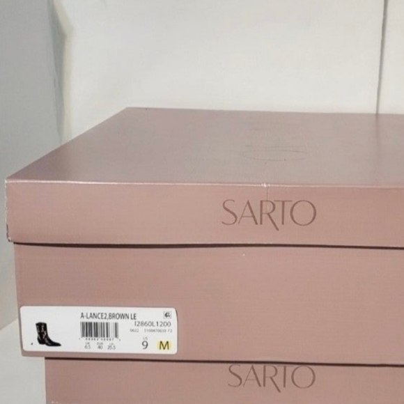 Franco Sarto Lance 2 Western Boots, Side Zip, Women, Size 7 M. New with box. - Picture 3 of 7